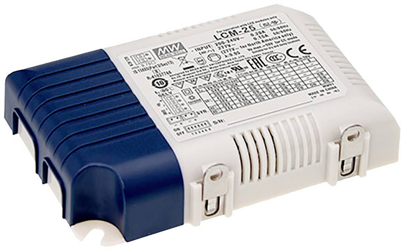 Mean Well LCM-25BLE 25.2 W 0.7 A 6 - 54 V LED-Treiber LED-Netzteil