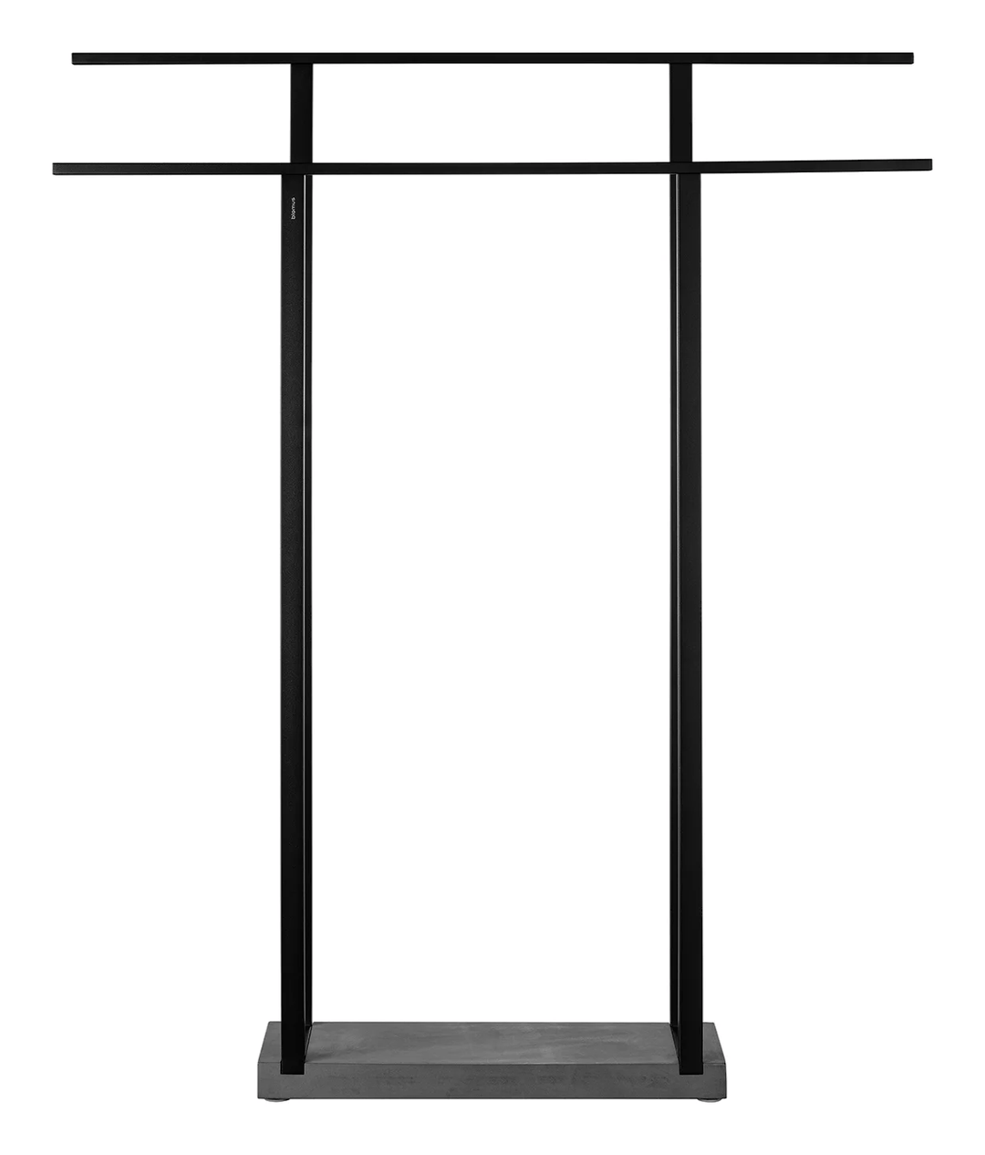 Blomus Menoto Handtuchständer Handtuchhalter Badständer 75x16x90cm Schwarz B-Ware - 4008832793196