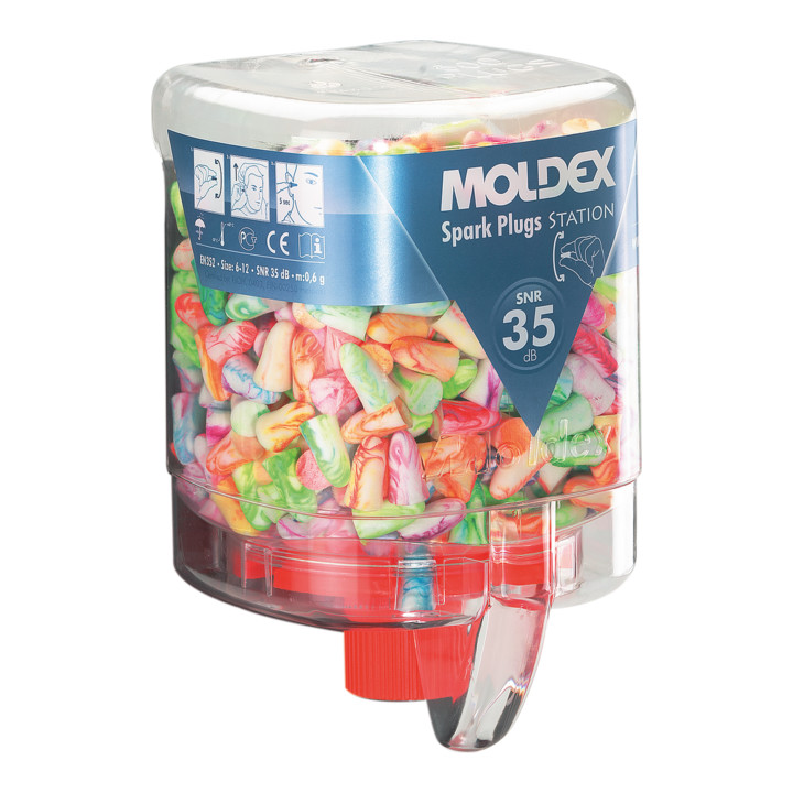 B-Ware Moldex Einwegstöpsel Ohrstöpsel Gehörschutz Spark Plugs Klein Snr 35 D B