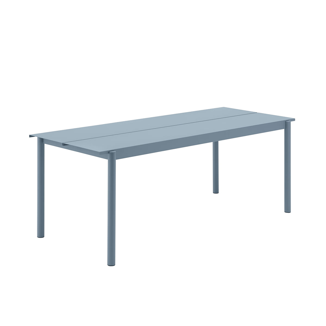 Muuto Gartentisch Tisch Outdoor Gartenmöbel 200x75cm Hellblau Möbel Balkonmöbel B-Ware - 5713295984102