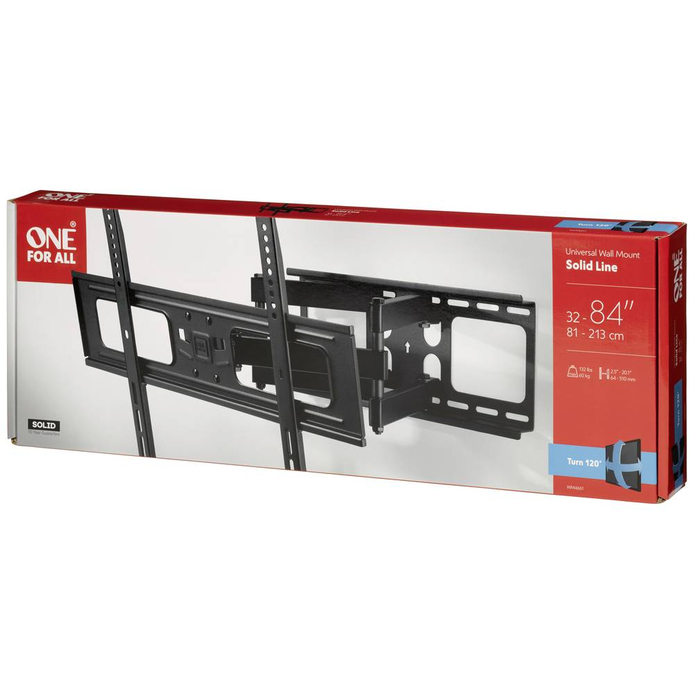 B-Ware One For All Wm 4661 Tv Wandhalterung 81,3 Cm 32" 213,4 Cm 84" Halterung
