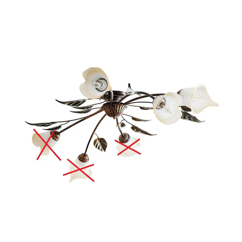 Onli Deckenleuchte Miranda Deckenlampe Hängeleuchte 6 Flg E14 Siehe Text/Foto B-Ware - 8030626515505