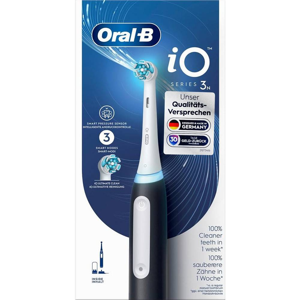 Oral B I O Series 3 730744 Zahnbürste Bürste Elektrische Zahnbürste Schwarz B-Ware - 8006540730744