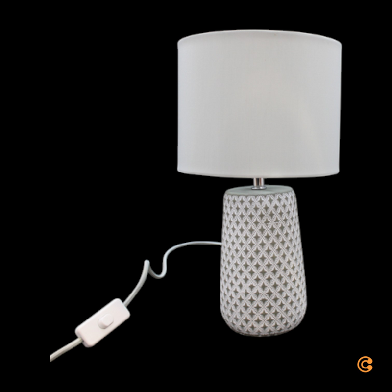 Pauleen Pretty Purity Tischleuchte Tischlampe Lampe Leuchte Bürolampe Betonfuß B-Ware - 4000870482155