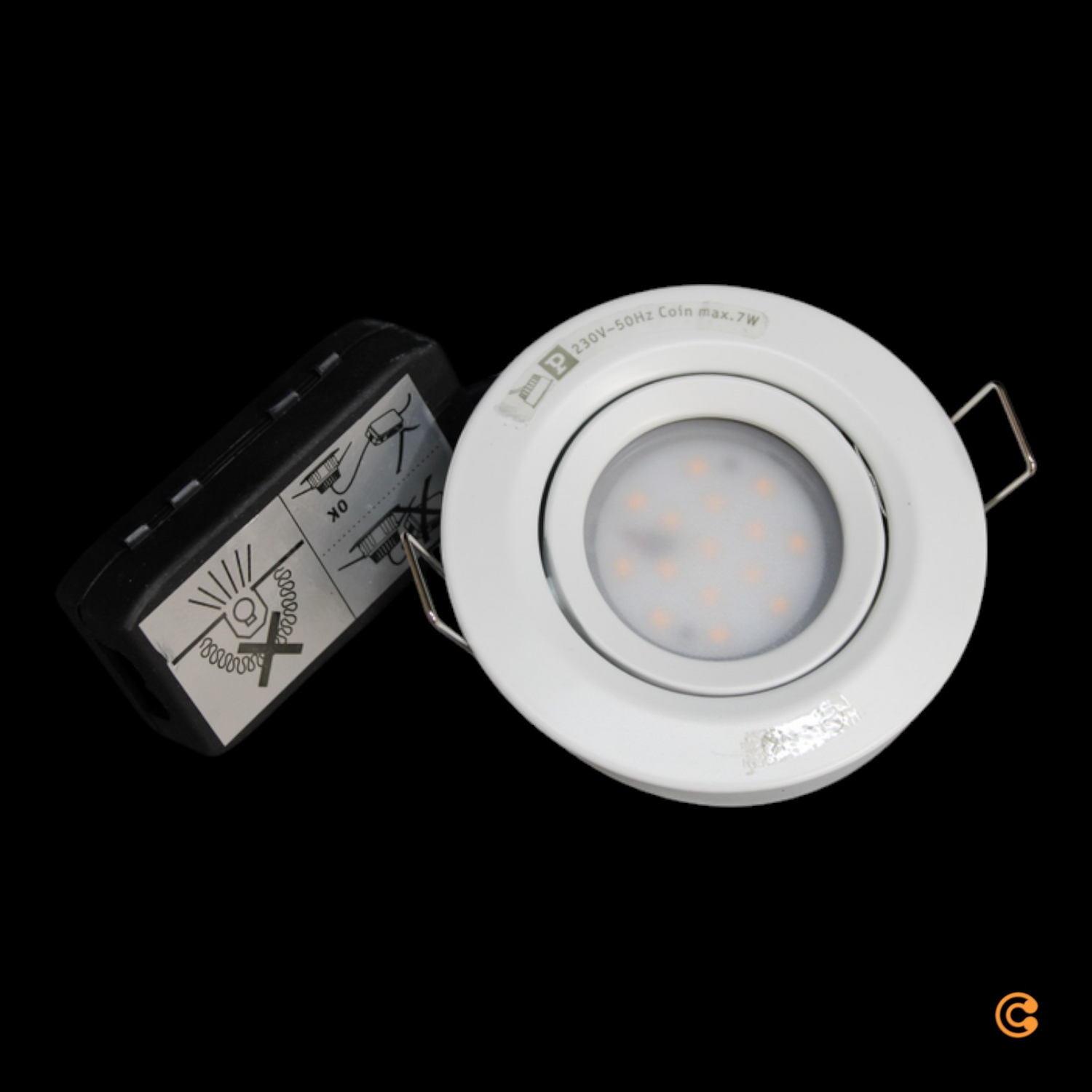 Paulmann Nova Plus Led Spot Deckenlampe Deckenleuchte Deckenlicht Lampe Led Weiß B-Ware - 4000870936818