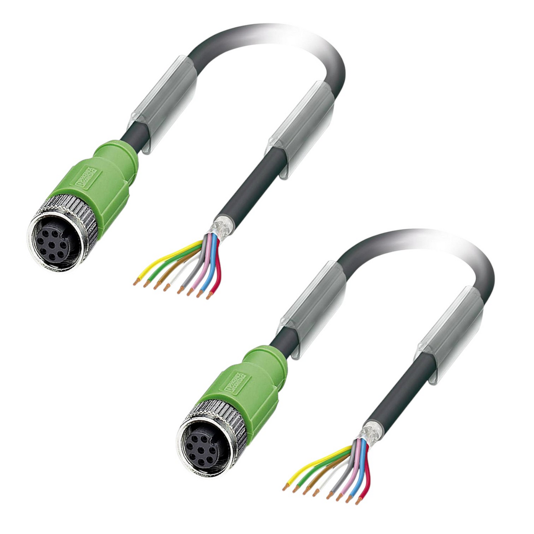 Phoenix Contact 1522862 Aktor Sensor Steckverbinder Konfektioniert M12 2 Stück B-Ware