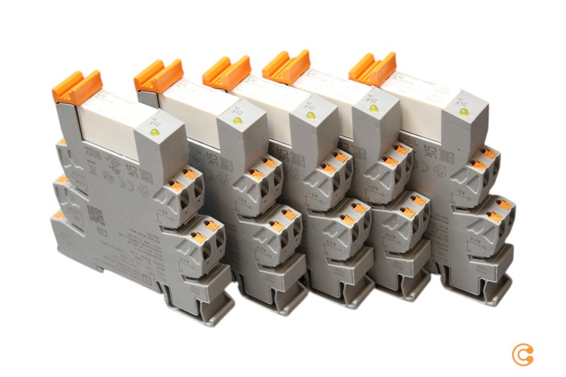 Phoenix Contact Plc Rpt 12 Dc/21 21 12 V/Dc Relais Koppelrelais Siehe Text/Foto B-Ware