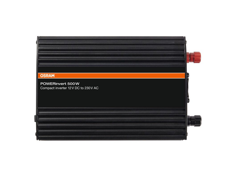 B-Ware Powe Rinvert Wechselrichter Inverter 12 V 230 V Schwarz 500 W Stromversorgung - 4062172406611