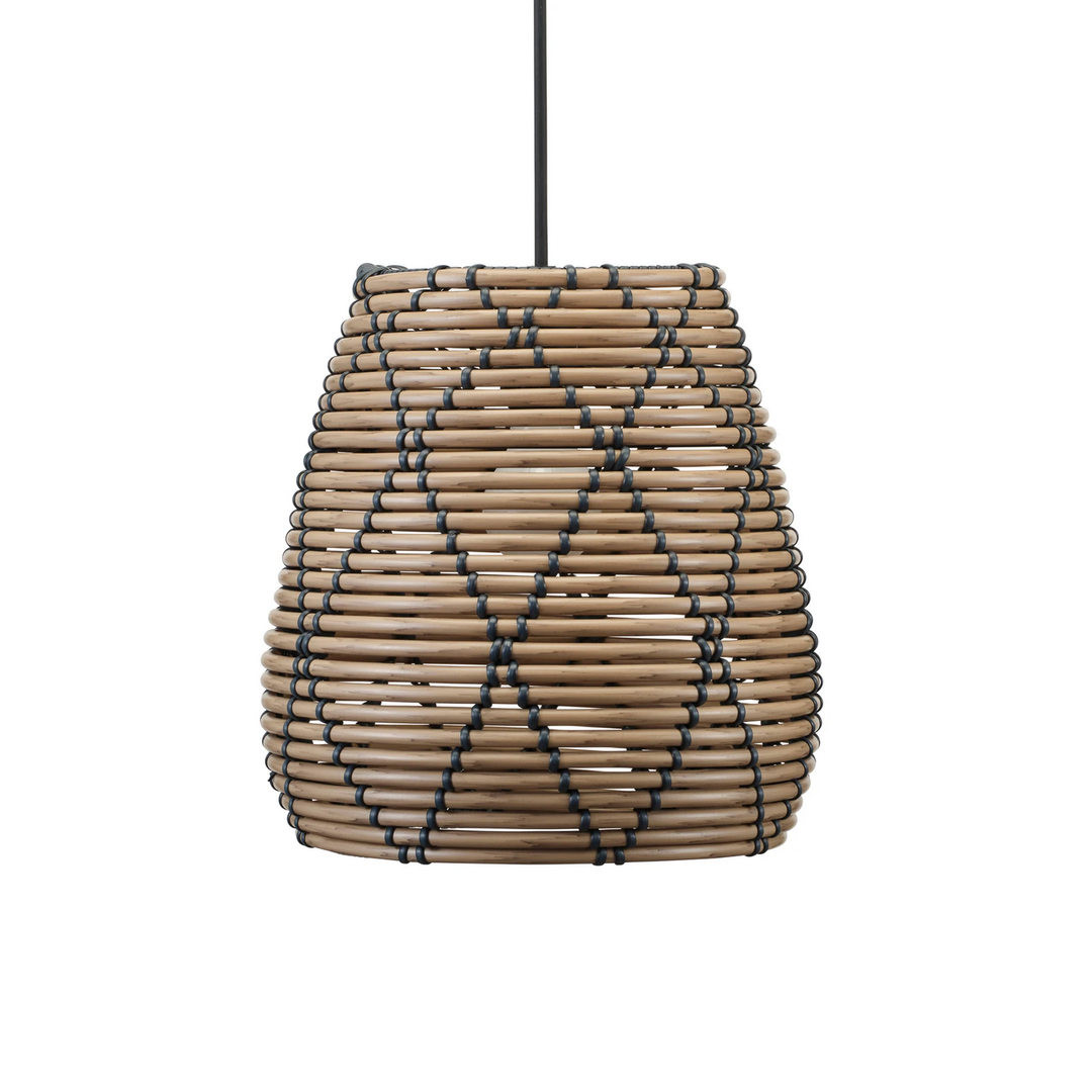 Pr Home Außenhängeleuchte Lollo Rattanoptik Natur ø 28 Cm Deckenlampe Lampe Spot B-Ware