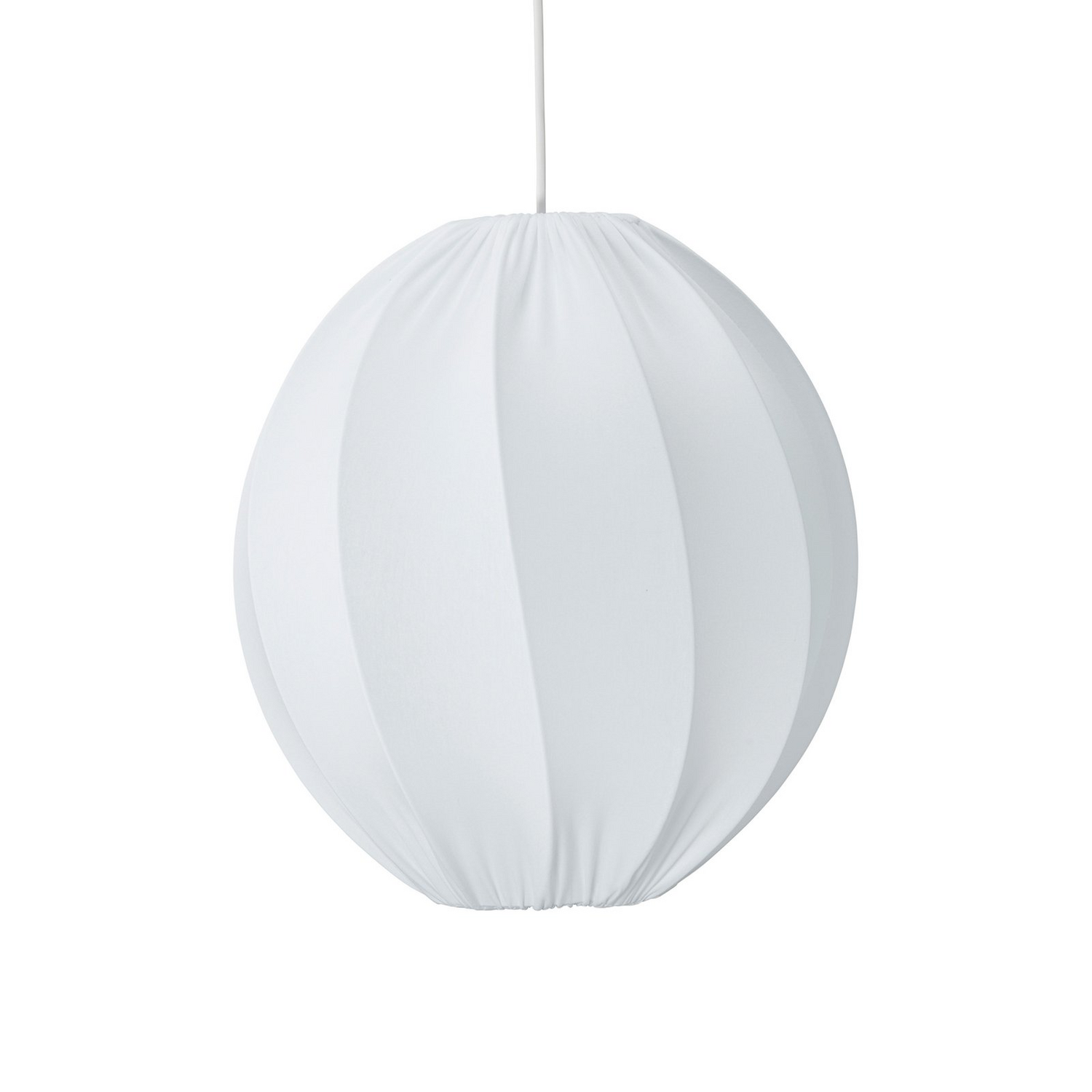 Pr Home Hängeleuchte Olivia Pendelleuchte Textilschirm Lampe ø35cm E27 Weiß  B-Ware - 7330976139712