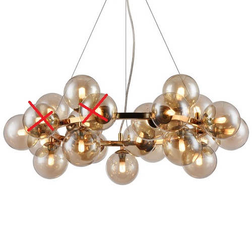Maytoni Dallas Pendelleuchte Hängelampe Deckenlampe Lampe Siehe Text/Foto B-Ware
