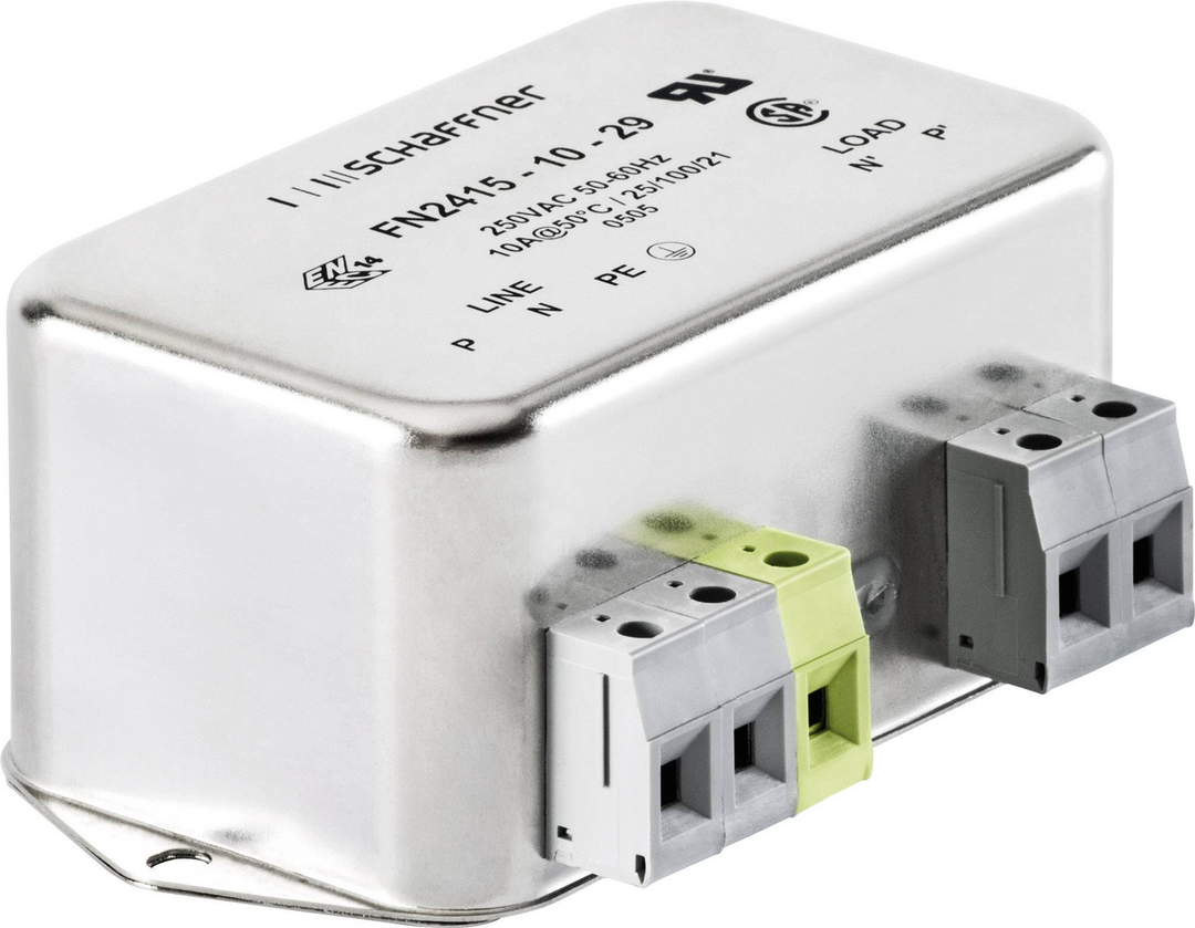 Schaffner Entstörfilter Netzfilter 1 Phasen Filter 50 C 16 A Schraubanschluss B-Ware - 7612774473428