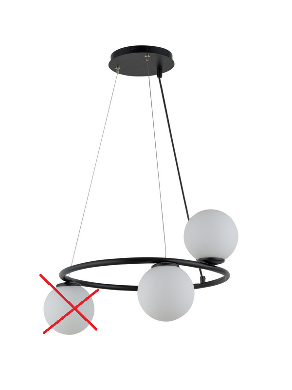 Sigma Hängeleuchte Pendelleuchte Lampe Leuchte Gama Schwarz Siehe Text/Foto B-Ware - 5907554417702