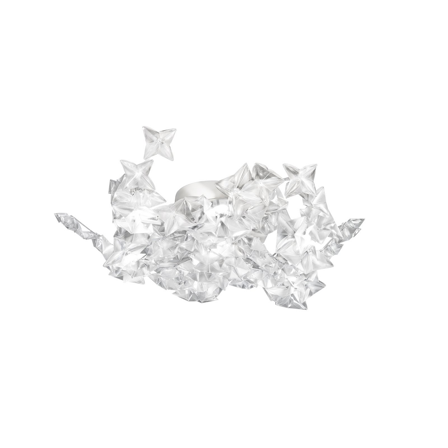 B-Ware Slamp Hanami Deckenleuchte Wandlampe Leuchte Weiß Transparent Prisma Lampe Spot - 8024727087672