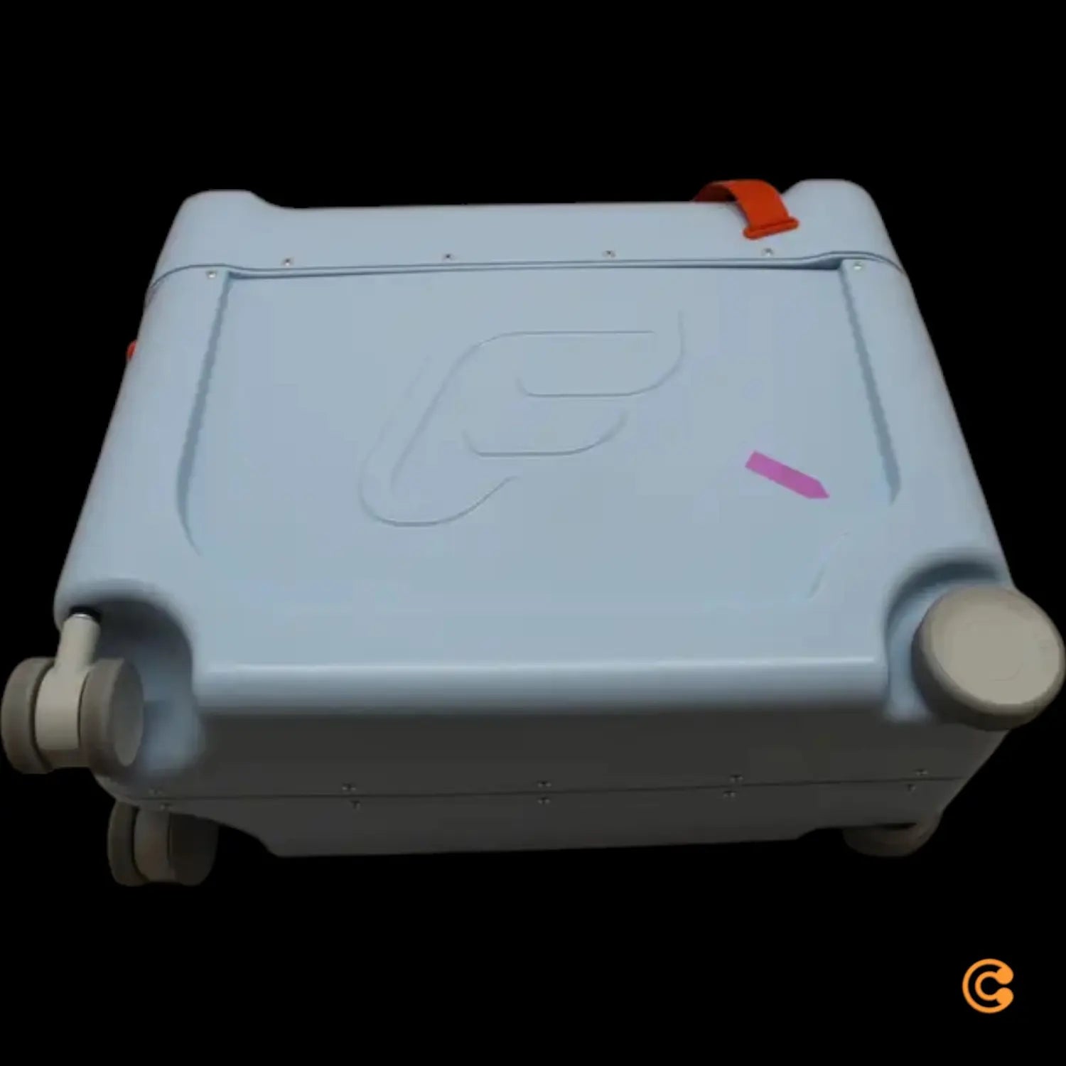 B-Ware Stokke Jetkids Bundle Kinderkoffer Rucksack Reise Set Sky Blue Handgepäck376