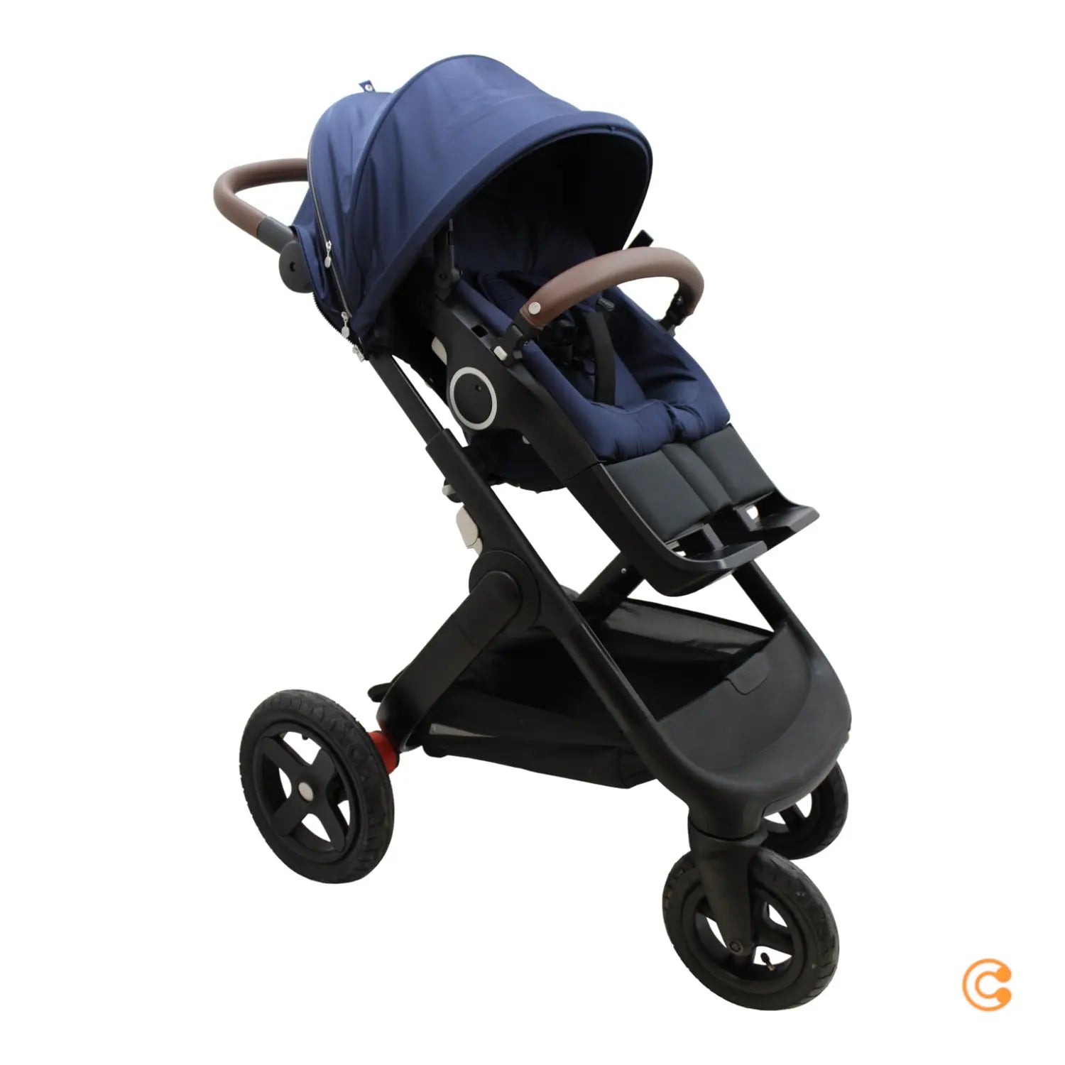 B-Ware Stokke Kinderwagen Trailz Bundle Deep Blue 20 Reisebuggy Buggy Kombi Sportwagen