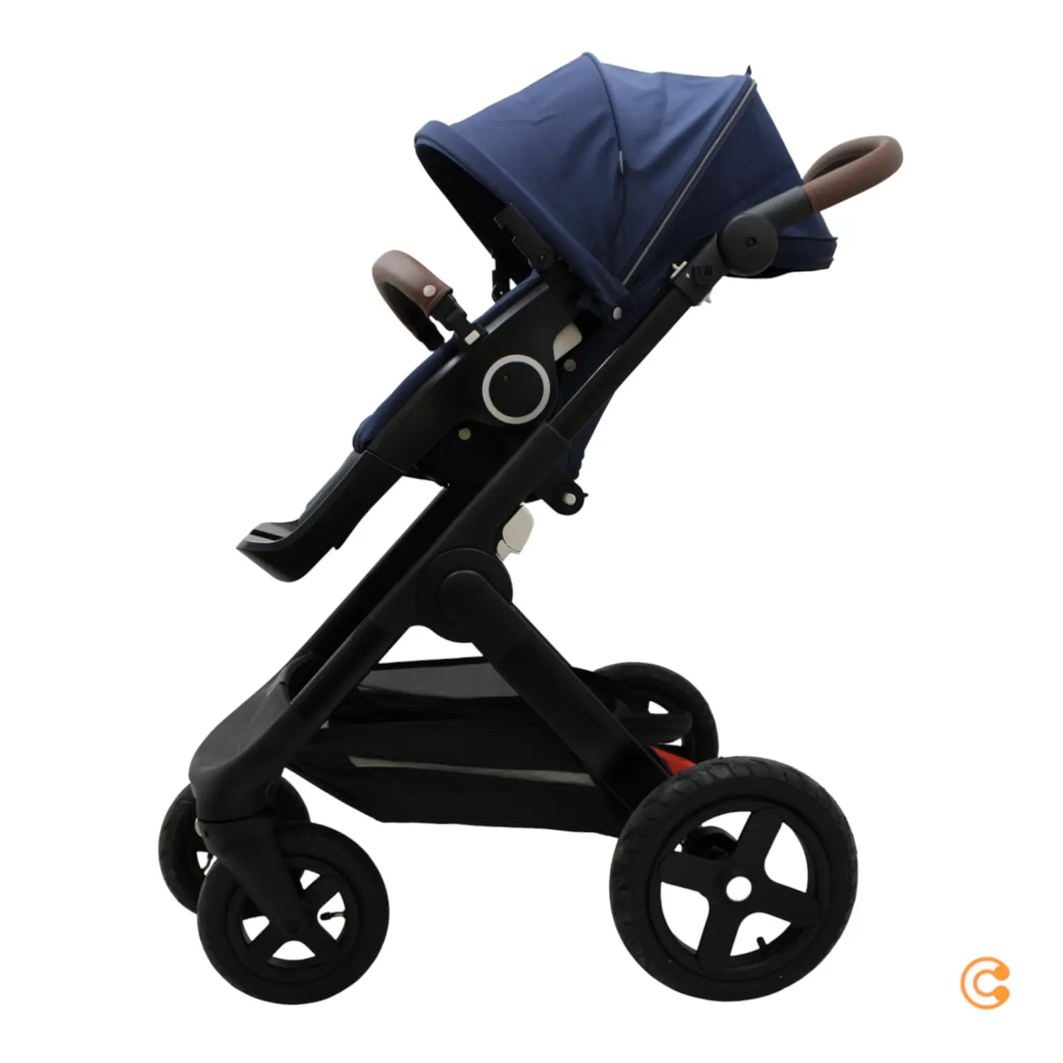 B-Ware Stokke Kinderwagen Trailz Bundle Deep Blue 20 Reisebuggy Buggy Kombi Sportwagen