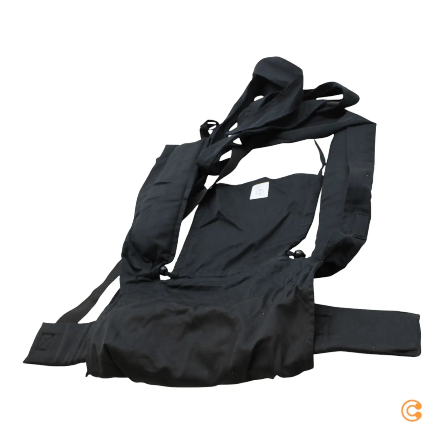 B-Ware Stokke Limas Babytrage Tragetuch Black Trage Bauchtrage Bio Baumwolle