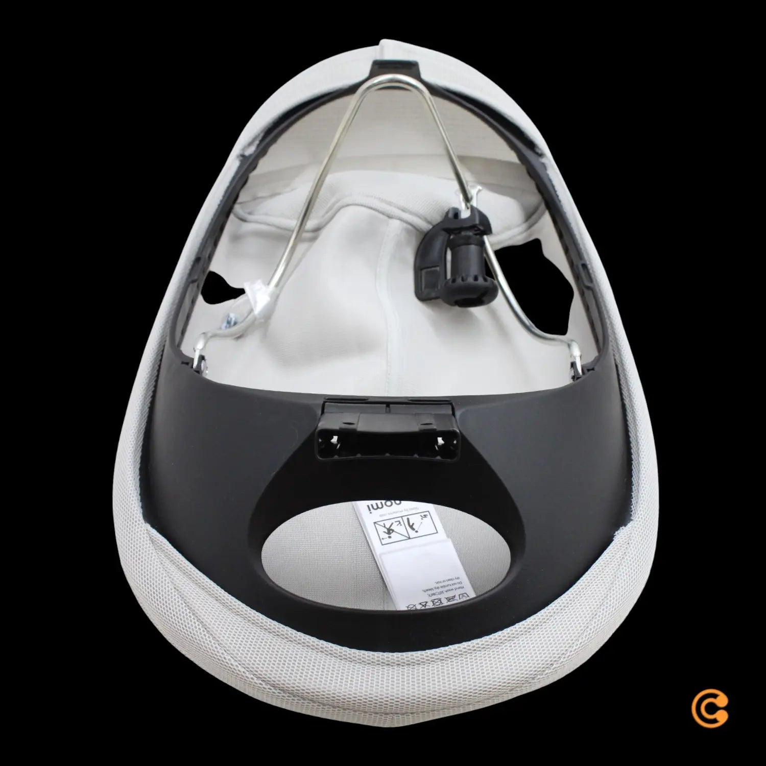 B-Ware Stokke Nomi Newborn Set Black Grey Blue Bezug Hochstuhl Zubehör Kinderhochstuhl