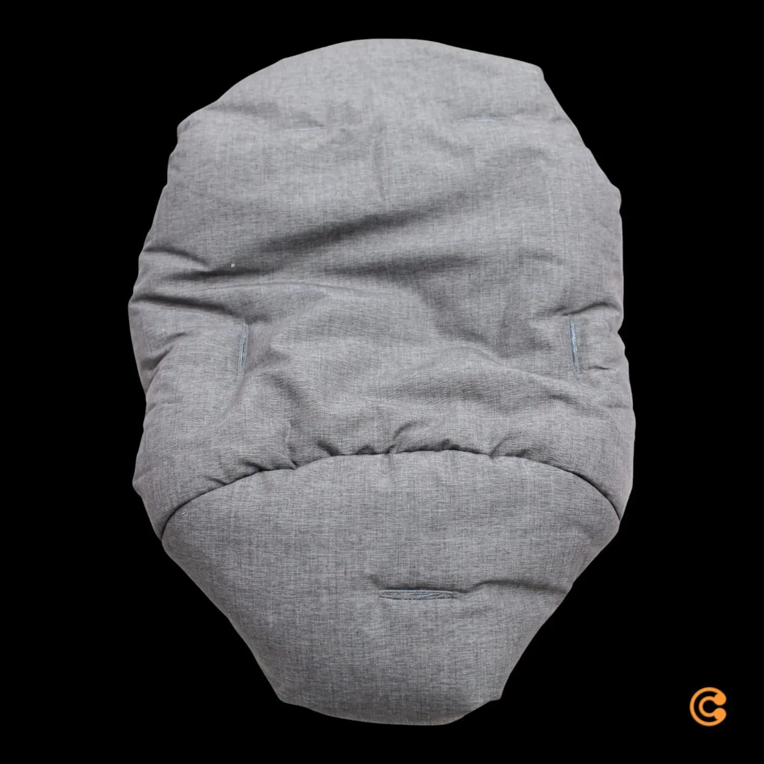 B-Ware Stokke Nomi Newborn Set Black Grey Blue Bezug Hochstuhl Zubehör Kinderhochstuhl