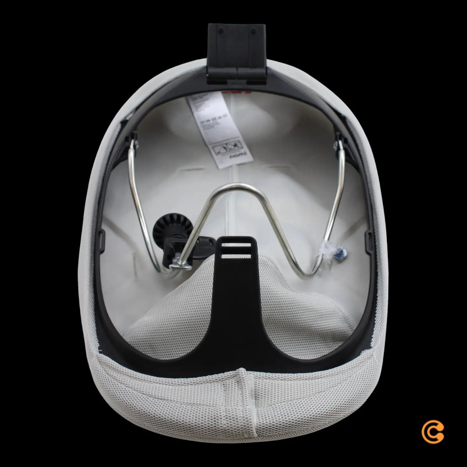 B-Ware Stokke Nomi Newborn Set Black Grey Blue Bezug Hochstuhl Zubehör Kinderhochstuhl