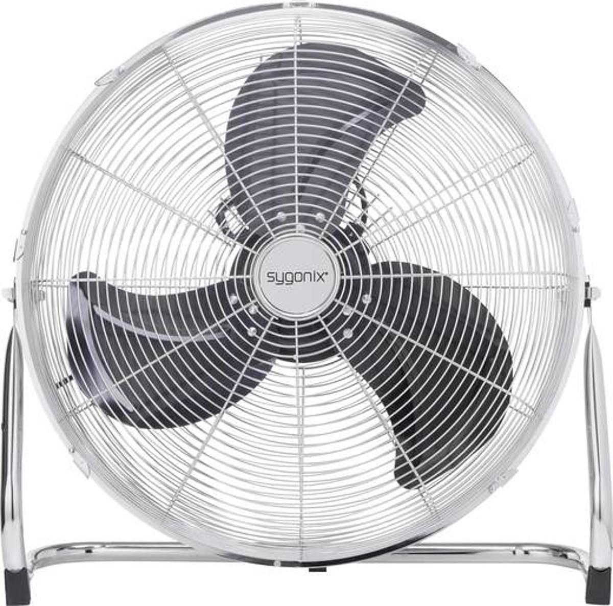 B-Ware Sygonix Fe 50 A Bodenventilator Tischventilator Ventilator Klima 140 W Silber - 4016139076782