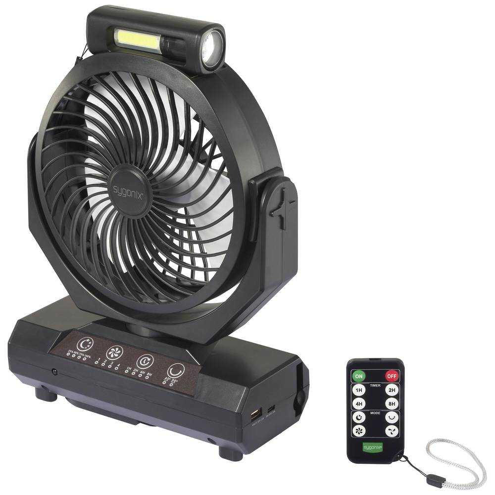 B-Ware Sygonix Akku Ventilator Lüfter Akkulüfter Siehe Text/Foto - 4064161312132