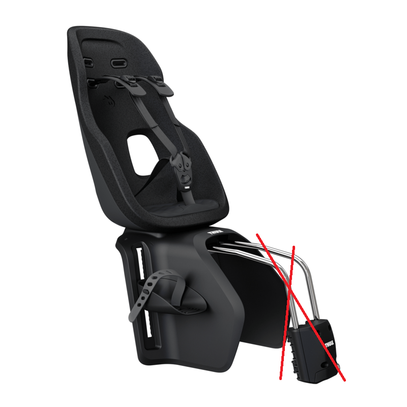 Thule Yepp Nexxt 2 Maxi Rahmenmontage Midnight Black Siehe Text/Foto B-Ware - 872299049851