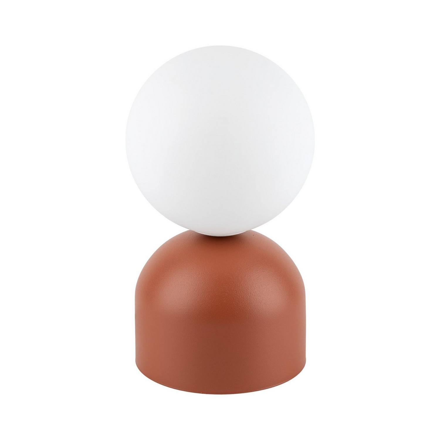 Tk Lighting Tischleuchte Miki Tischlampe Leuchte Terracotta H21cm Metall/Glas G9 B-Ware - 5906135160426