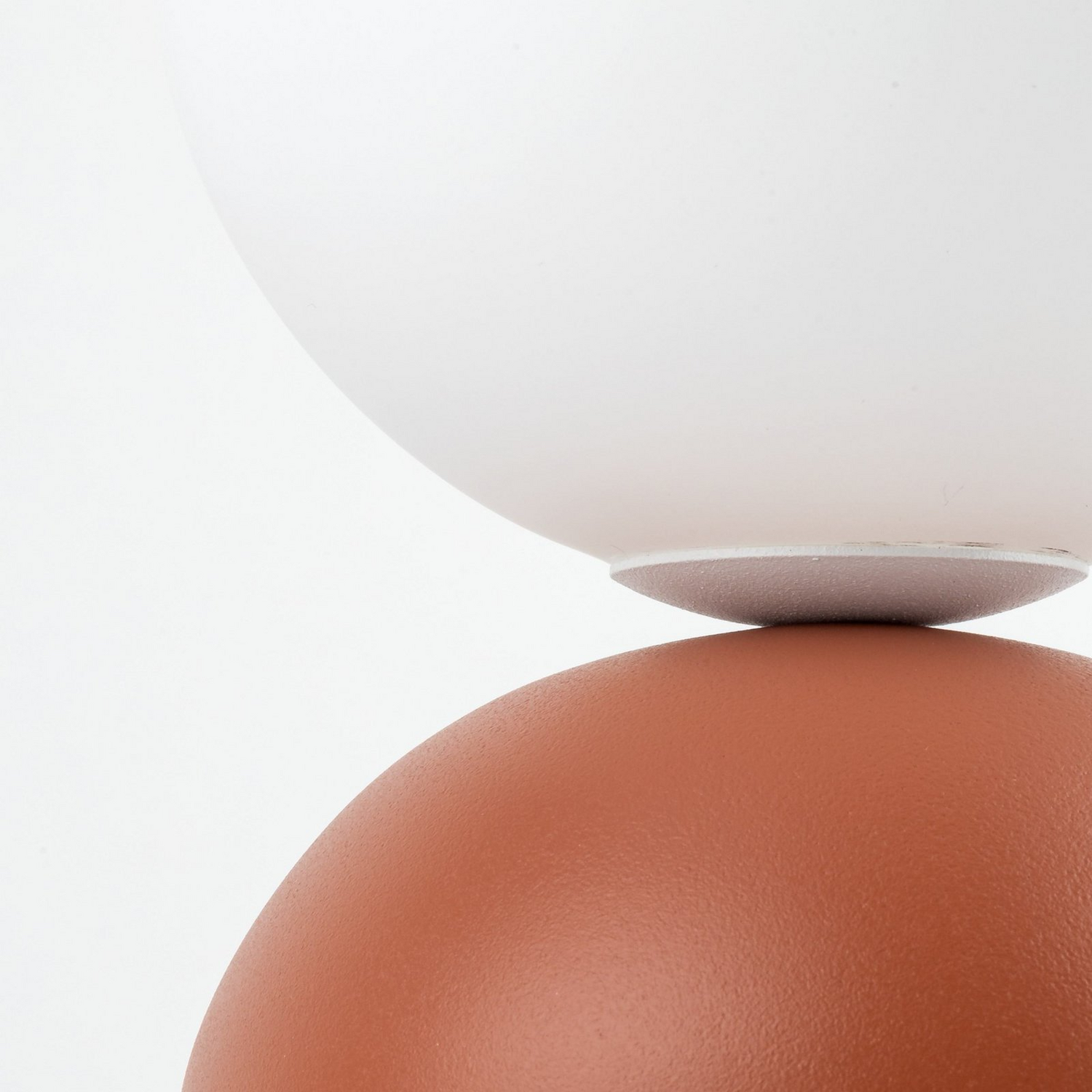 Tk Lighting Tischleuchte Miki Tischlampe Leuchte Terracotta H21cm Metall/Glas G9 B-Ware - 5906135160426