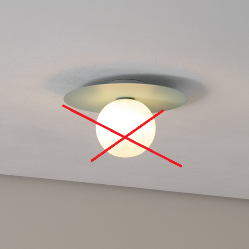 Tk Lighting Deckenlampe Lampe Pixie Deckenleuchte Mintgrün ø25cm Siehe Text/Foto B-Ware