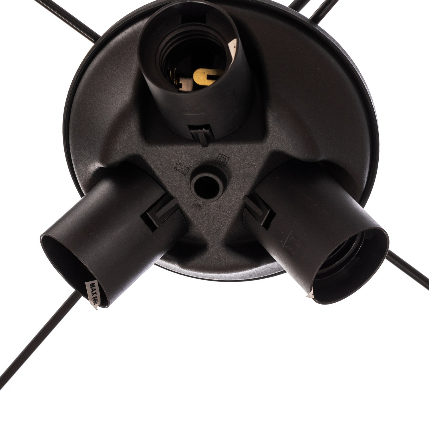 Tk Lighting Hängeleuchte Pendelleuchte Harmony Lampe Schwarz Jute Natur ø 50 Cm  B-Ware - 5901780545574