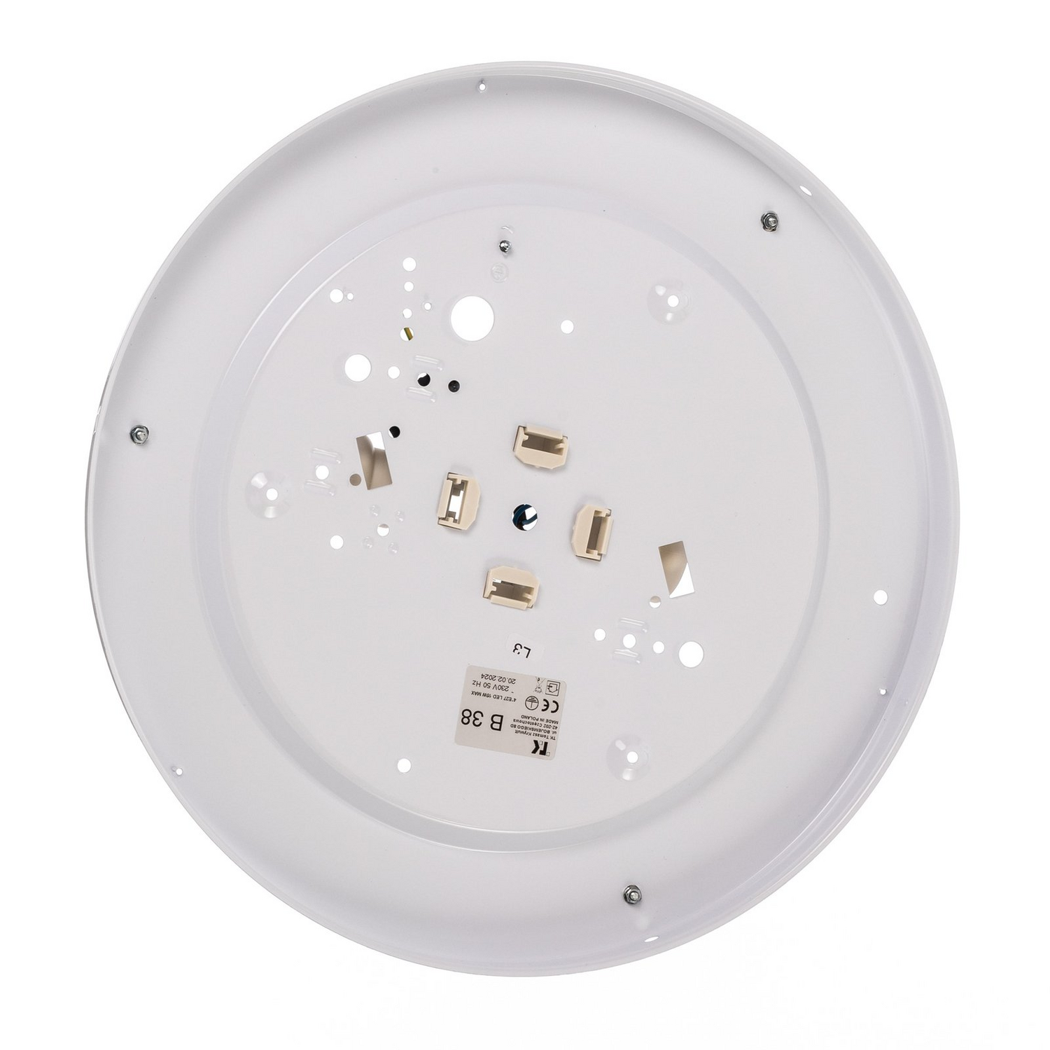 Tk Lighting Harmony Deckenleuchte Lampenschirm Jute Schwarz Natur ø 50 Cm E27 B-Ware - 5901780559403