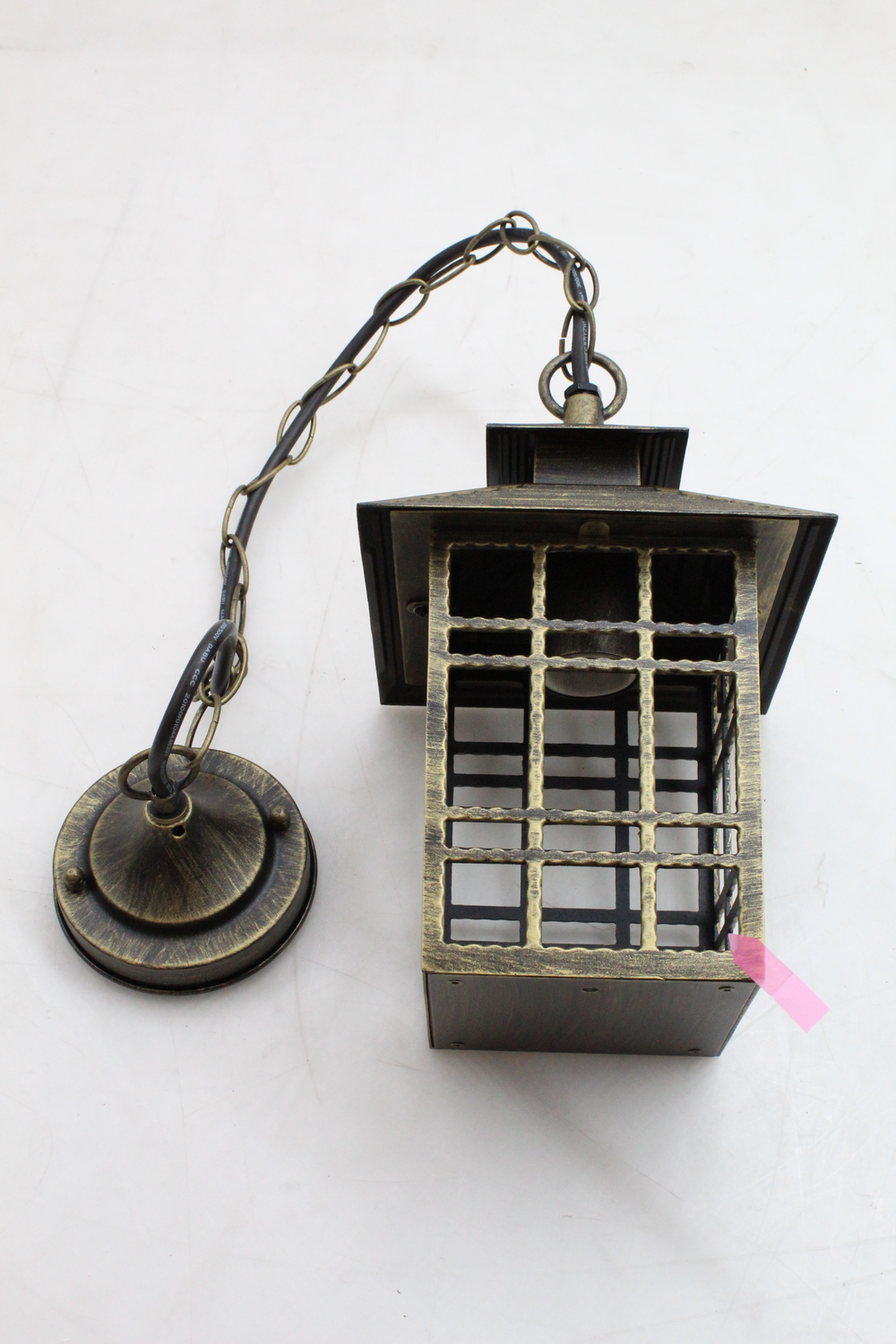 Traditionelle Außen Hängeleuchte Ilka Mit Kette Deckenlampe Lampe Siehe Text B-Ware - 9003090207756