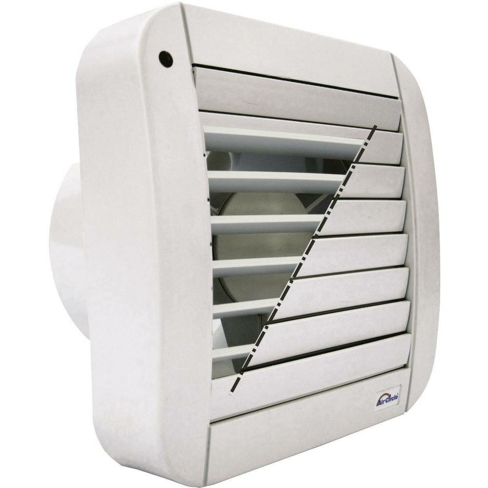Wallair Wandlüfter Deckenlüfter Ventilator Badlüfter Temperatur Klimagerät Gerät B-Ware