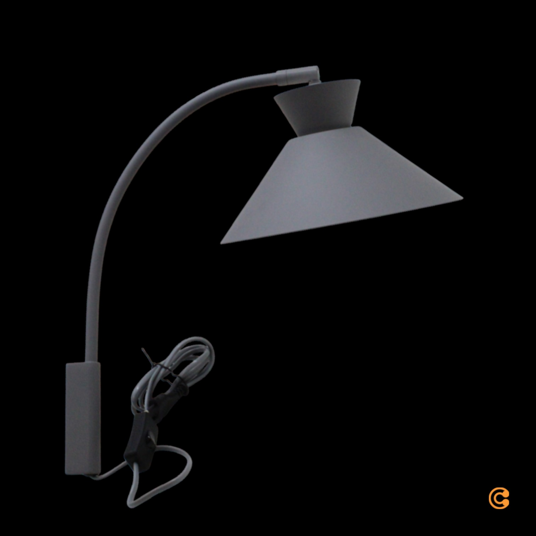 Nordlux Wandlampe Leuchte Dial Stecker Grau B-Ware - 5704924012044