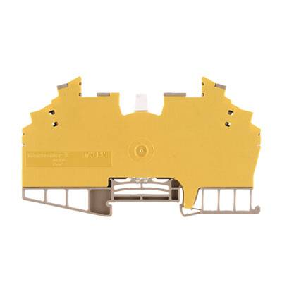 Weidmüller 1015560000 Prüftrenn Reihenklemme Klemme Schrauben Beige Gelb 25 St. B-Ware