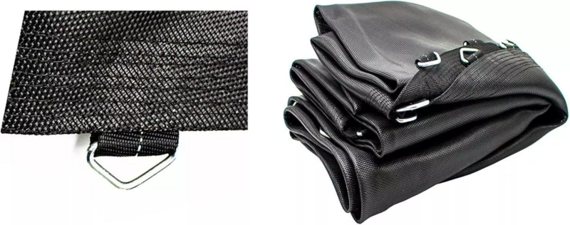 Izzy Sprungmattensicherheit Surround Ersatznetz Trampolin Netz Ersatz Schwarz  B-Ware - 4047385737622