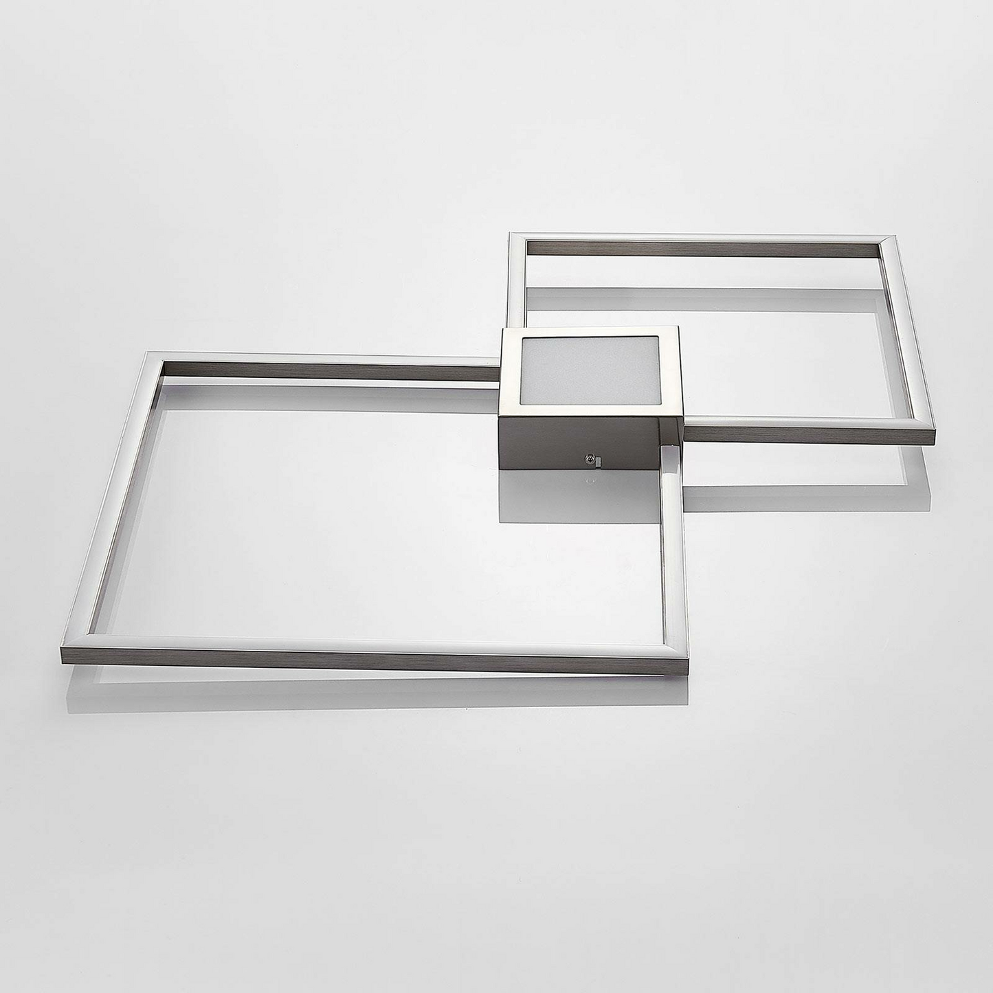Lindby LED-Deckenleuchte Duetto Quadrate Deckenlampe Lampe Leuchte 28 W nic550