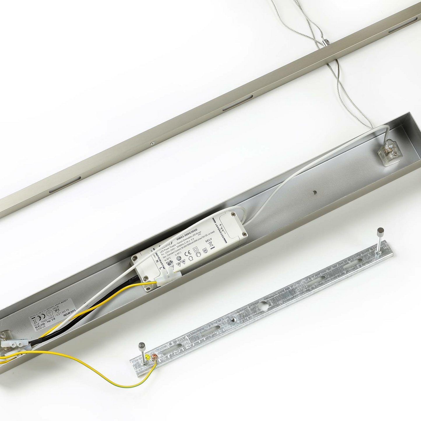 Lucande LED-Esszimmer-Pendellampe Arnik Pendelleuchte Lampe dimmbar 140cm nic620