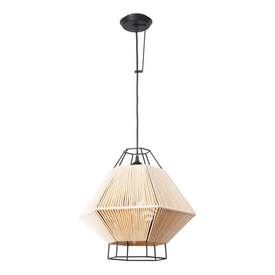 LEDS-C4 Hängeleuchte Hängelampe Lampe Leuchte Wohnzimmer Legato Cord 38cm beige