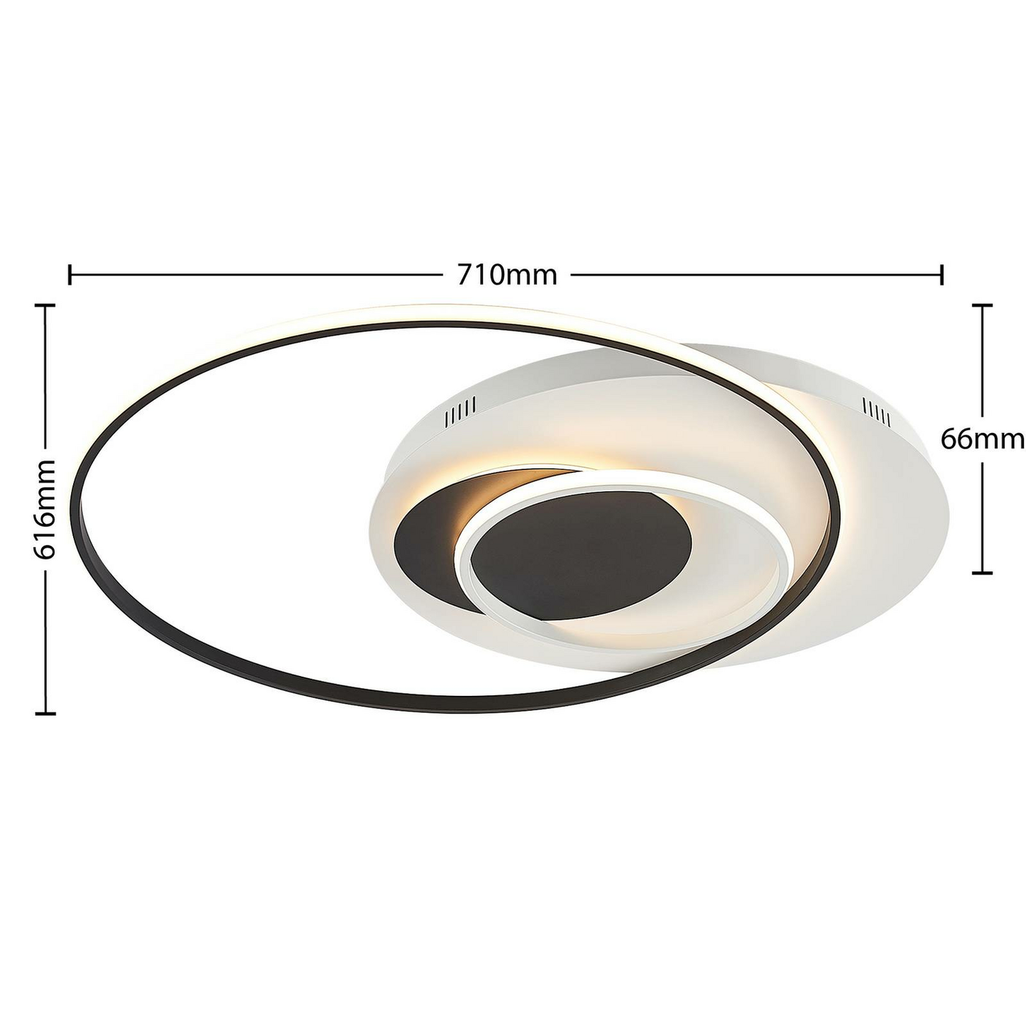 Lindby Limara LED-Deckenleuchte Deckenlampe Deckenlicht Leuchte Lampe Licht 32W