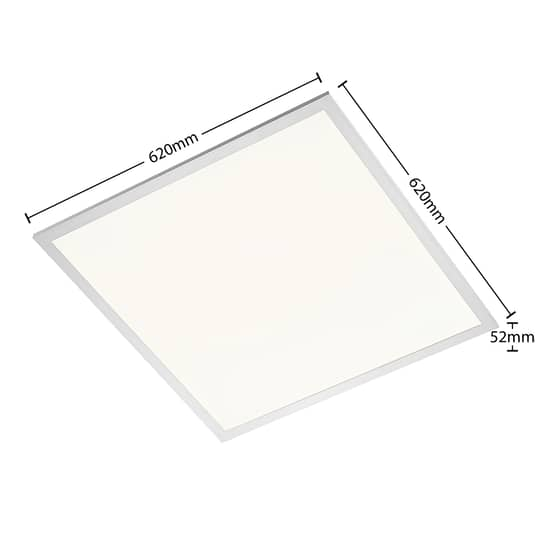 Lindby Zemmi LED-Deckenlampe Deckenlampe Deckenstrahler Lampe Leuchte 62x62
