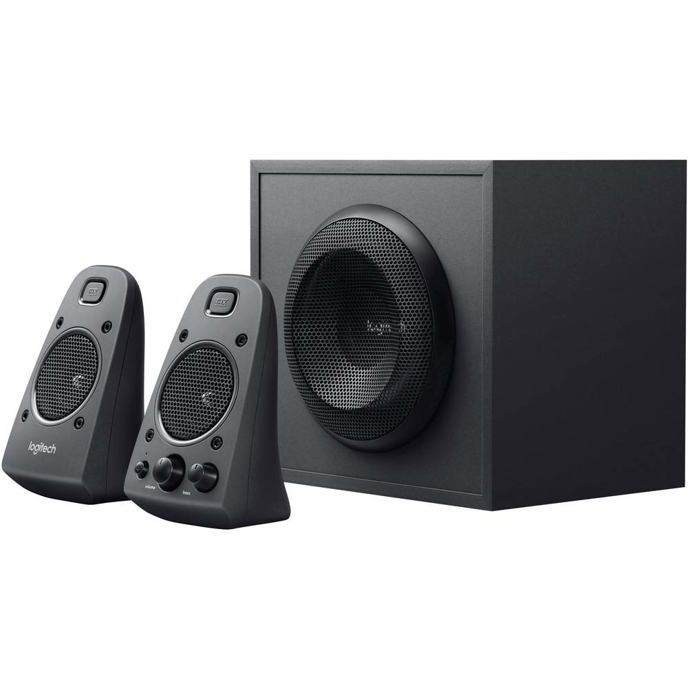 Logitech Z625 2.1 PC-Lautsprecher Soundsystem Kabelgebunden 200 Watt Schwarz