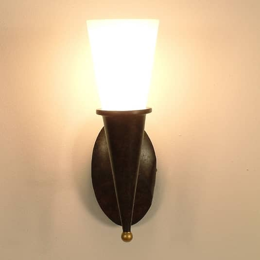 Holländer Schlichte Wandleuchte Wandlampe Wandlicht Bilderleuchte CARTOCCIO E14