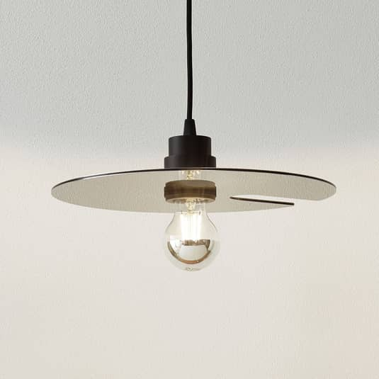 Wever & Ducré Lighting Mirro 1.0 Pendellampe Lampe Leuchte 250cm schwarz chrom