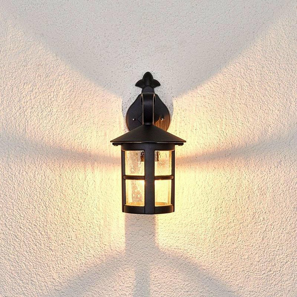 Lindby Romantische Außenwandleuchte Bertil Lampe Wandleuchte Wandlampe E27