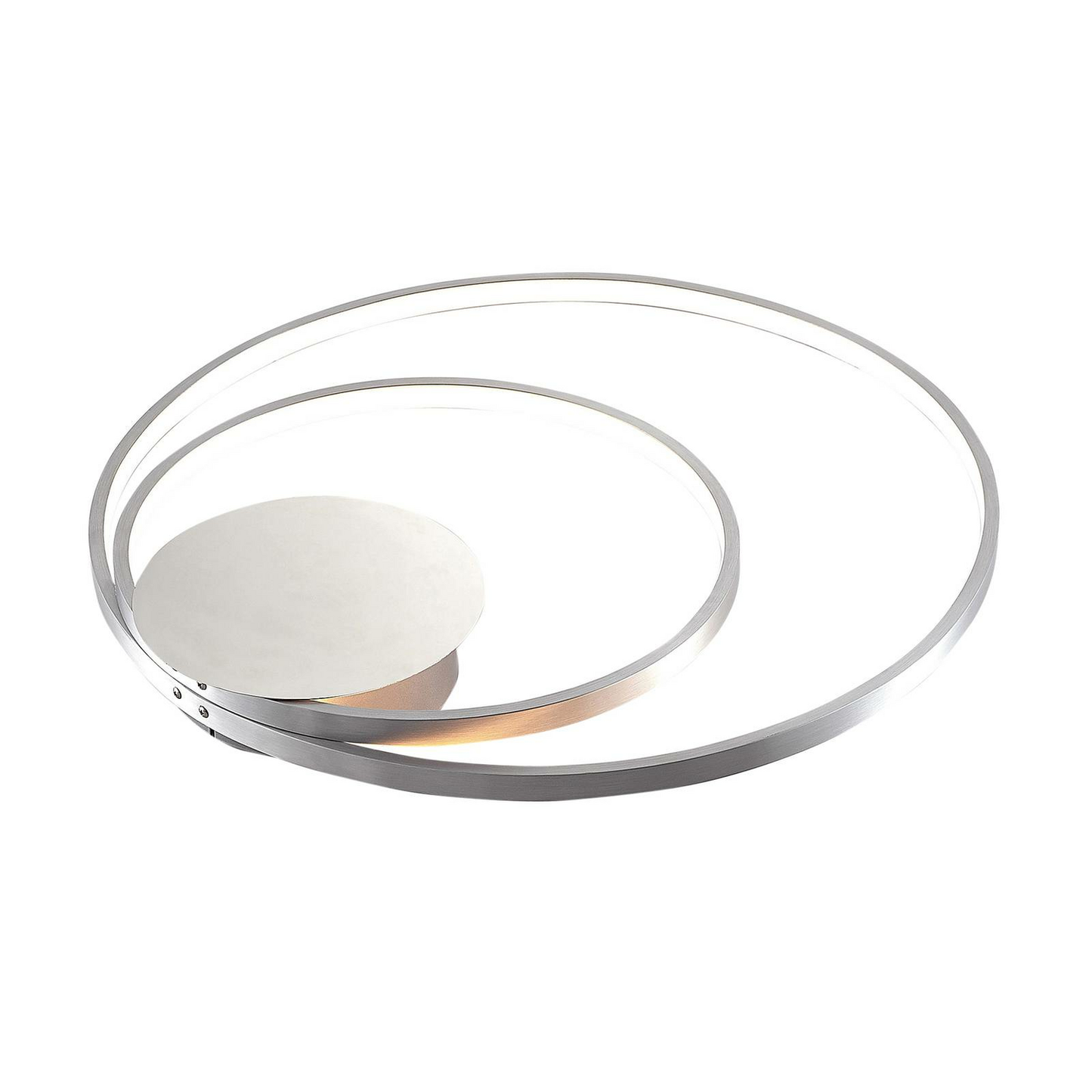 Lindby Nerwin LED-Deckenleuchte Deckenlampe Lampe Leuchte 30 Watt alu chrom943