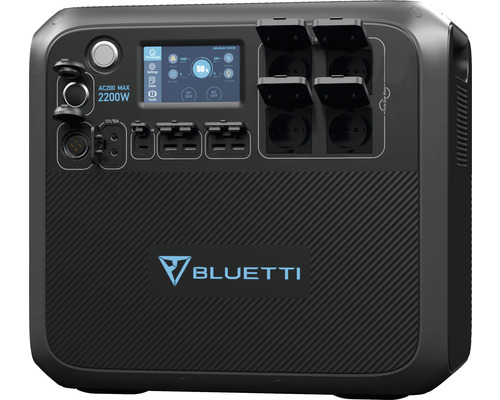 Bluetti AC200MAX Powerstation 2048 Wh Energiespeicher Akku Batteriemodul 2000W