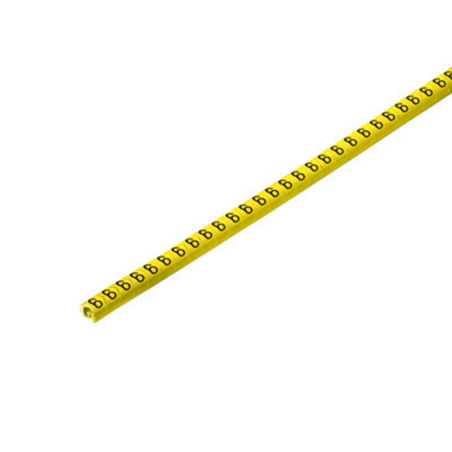 Weidmüller CLI C 02-3 GE/SW 6 CD Kennzeichnungsring Aufdruck 6 gelb 1.3 bis 3 mm